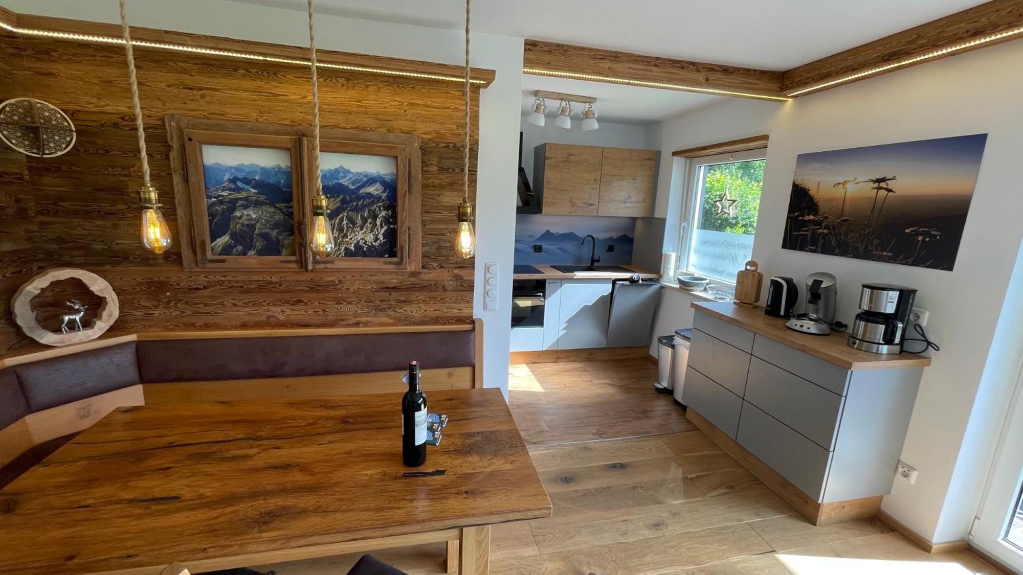 Ferienwohnung Hoehenrausch باد هينديلانغ المظهر الخارجي الصورة